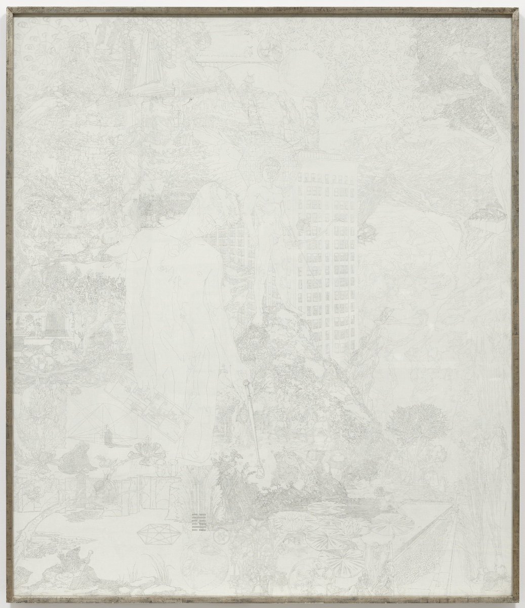 heretikradikal's tweet photo. 1952―attemps at painting homoerotic romance.
1990―broadcast decision to give up on painting Narkissos. Will work on drawing till complete.
―#JessCollins, from Narkissos notebook
*img c 1978-91 #JessCollins Narkissos: The Last Translation, MoMA
https://t.co/2covvyfK7n https://t.co/LokG8vcEWb