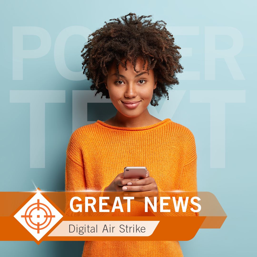 DigitalAirStrk's tweet photo. Digital Air Strike launches Power Text #bulktexting paired with artificial intelligence to help #smallbusinesses give customers timely updates during #covid19 👉 https://t.co/gKlks9Cw3E
#AI #textmessage #powertext https://t.co/qrSVdWjI5i
