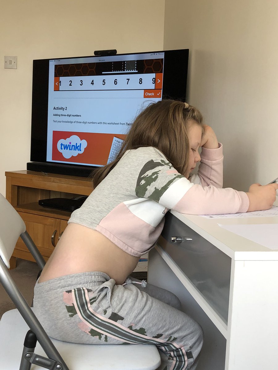 Dannielle_A's tweet photo. I don’t want to jinx us BUT for the first time since lockdownwe have had a school day without any tears. Fingers crossed it continues 🤞🏼 English , Maths and history   @bbcbitesize  P.E @thebodycoach  and some animation from the @PQAScarborough virtual master class.@birch_yr3 👏🏻 https://t.co/YCAp95UQqI