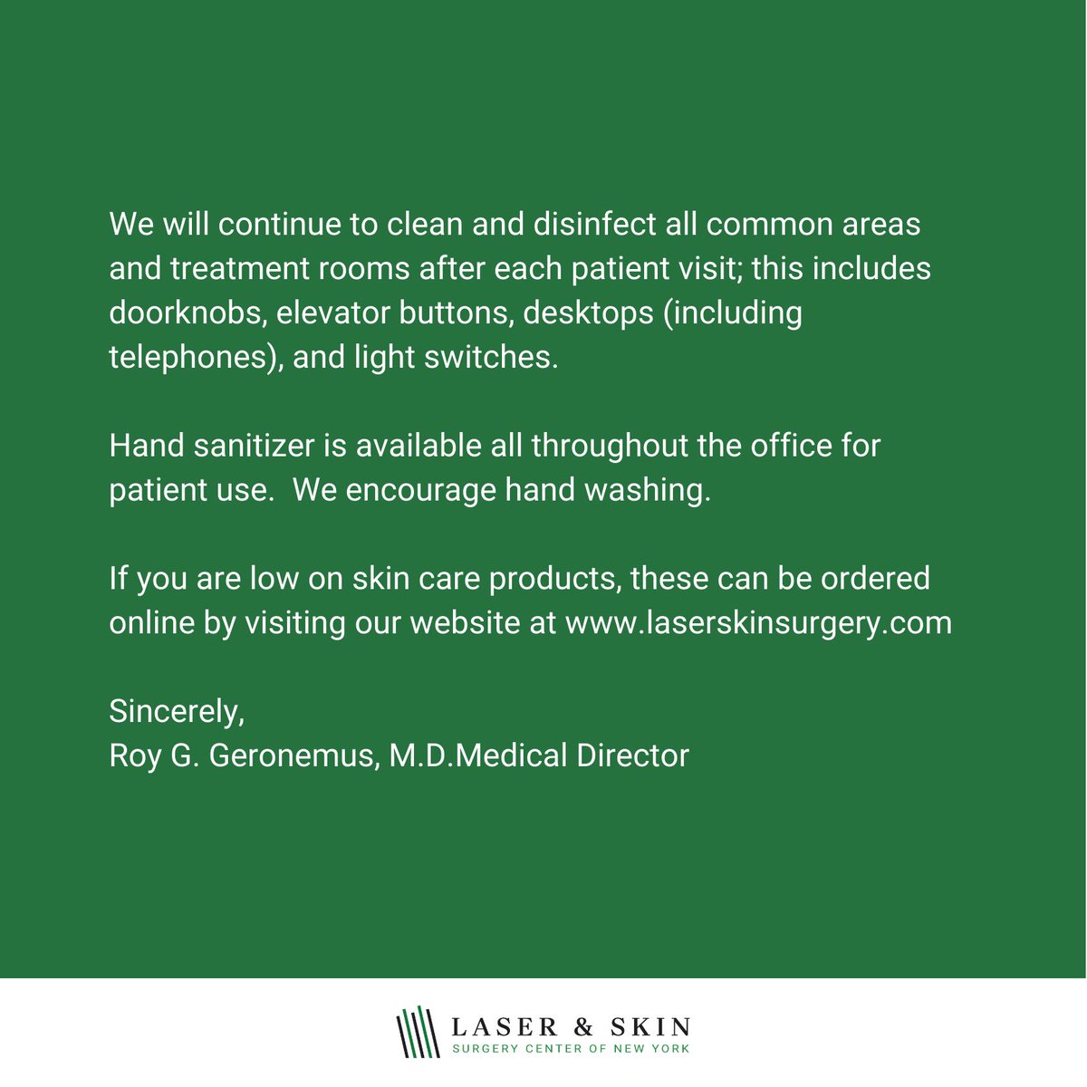 Hi everyone! We are continuing to closely monitor this situation. Please swipe through to read some updates. Your health and safety remain our top priority ♥️ #LSSCNY