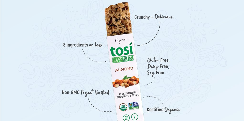 TosiSnacks's tweet photo. What #snack dreams are made of ✨. #honestlygood https://t.co/Fg83gAmEli