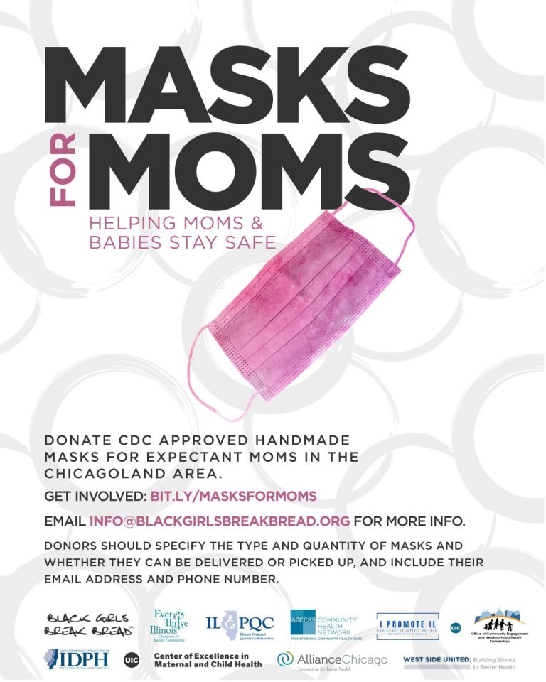 #COVID19 has changed the way we think about face-to-face interactions, but you should always have what you need to feel safe and secure throughout pregnancy. #Masks4MOMS is aiming to get a reusable face mask to every mom and mom-to-be in the Chicago-area bit.ly/masksforMOMs