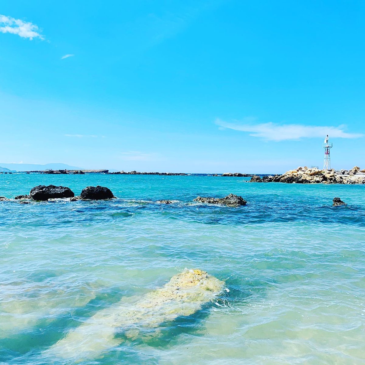 C2Finance's tweet photo. While we are in lockdown here in Crete, we can go outside and  exercise. Our very nice new friend has permission from his doctor to swim. The rest of us will have to wait until after May 4th. 
#affordable  #retirement #coronavirus 
#expat #greece #chania #crete https://t.co/bfYgfNGgUr