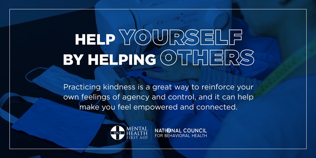 MHFirstAidUSA's tweet photo. In a world where you can be anything, be kind. #BeTheDifference for others. https://t.co/rJOJz3yj5i
