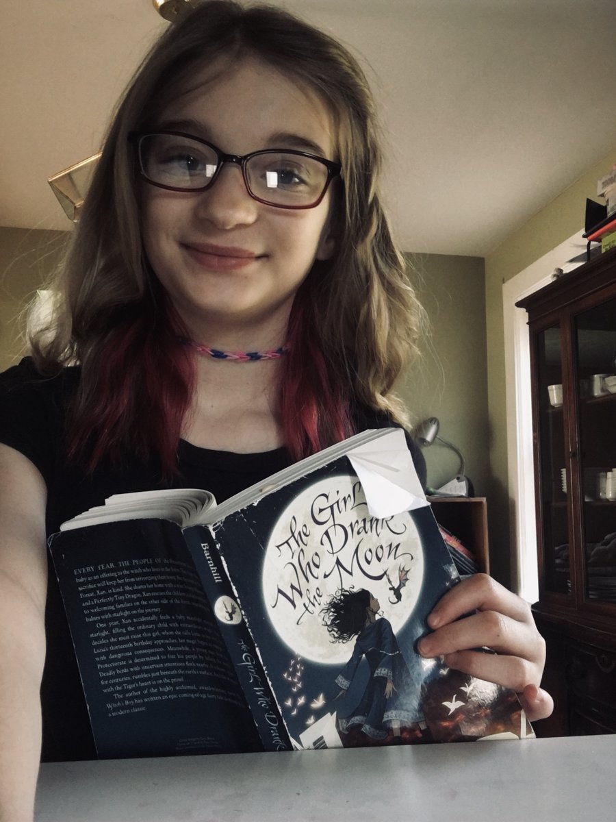 Tomorrow starts DEAR - Drop Everything And Read - days! On Tuesday, April 28 and Wednesday, April 29, just drop everything and read to your heart's content! Send a photo of yourself reading to DEAR@lscsd.org ... here is 6th grader Isabella Pingitore in a DEAR moment.