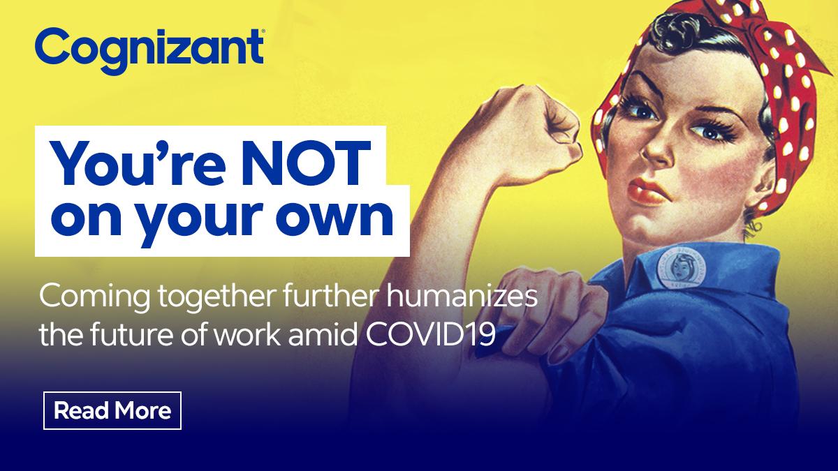 CognizantThink's tweet photo. Businesses are pivoting to take-out, delivery and curbside pick-up —who knew car hops would be a #jobofthefuture? #FutureofWork More on the impact of #COVID19: @robthbrown https://t.co/dVofI1TNEx https://t.co/i6TD5J0dpx