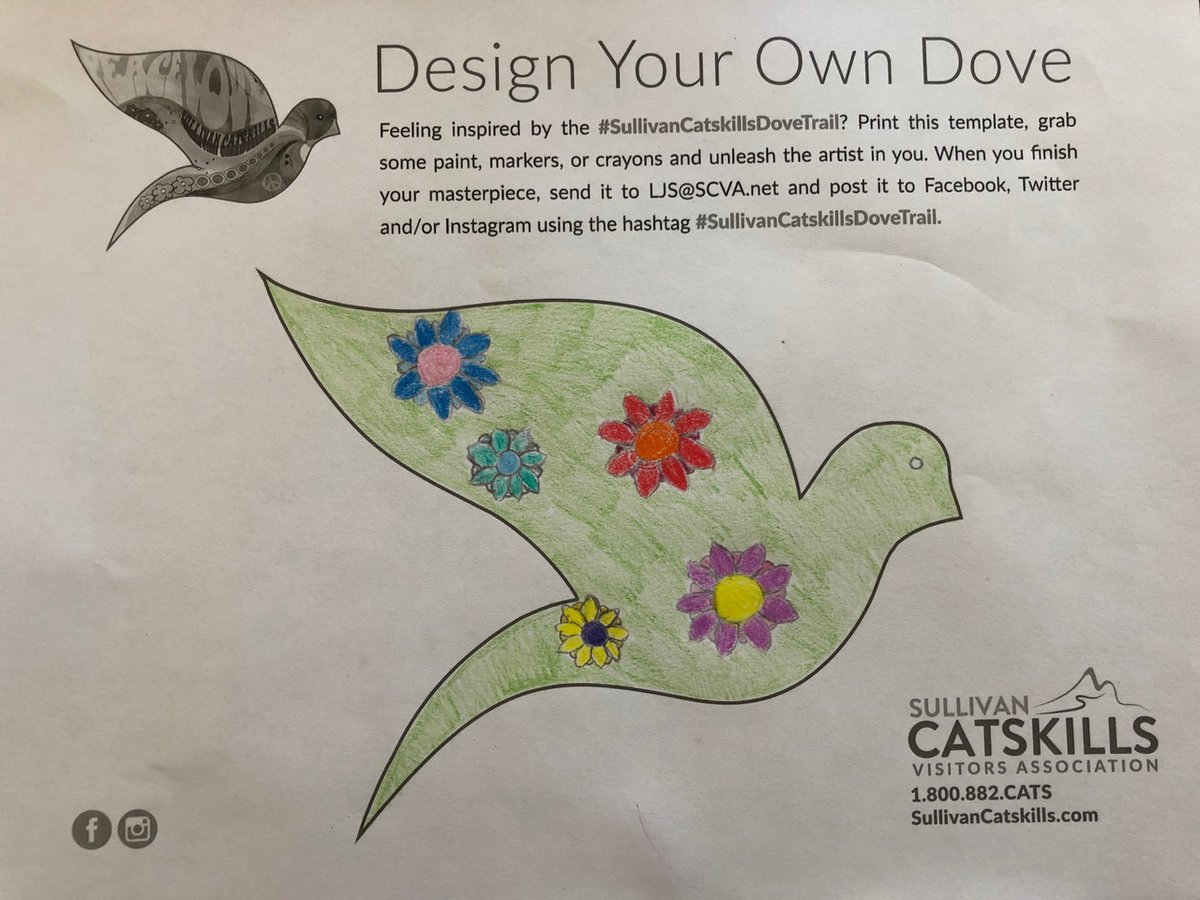 sullivancats's tweet photo. Love, Kindness, Hope & Peace from Lauren, Alexa, Stacey (former Liberty resident) and Scott C. ❤️🙏🏼☮️ #SullivanCatskillsDoveTrail
Design Your Dove 🕊️ Join the fun 👉🏼 https://t.co/x1XLiKtMaz https://t.co/CSpLhszQkr