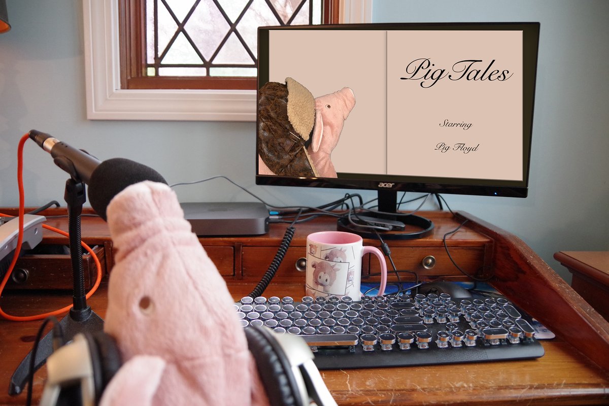 This week on Pig Tales, Pig Floyd reads about his cousins and their run-in with a big, bad wolf. What are you reading?