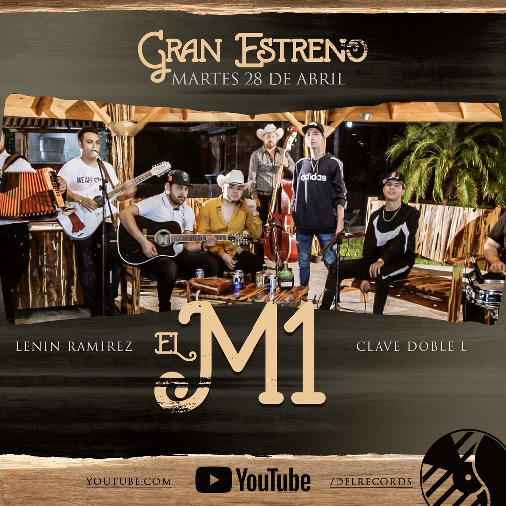 delrecords's tweet photo. "EL M1"
@LeninRamirezMusic @ClaveDobleLIG
Video Disponible Mañana, martes 28 de abril!🎥🔥
Suscribete al canal hoy!!
https://t.co/lpRQ0hHrYR
#DELRecords 🔴 #ElM1 #LeninRamirez #ClaveDobleL https://t.co/RAzP9fhknB