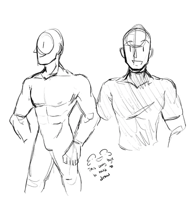 can't sleep so I'm practicing some anatomy ?? 