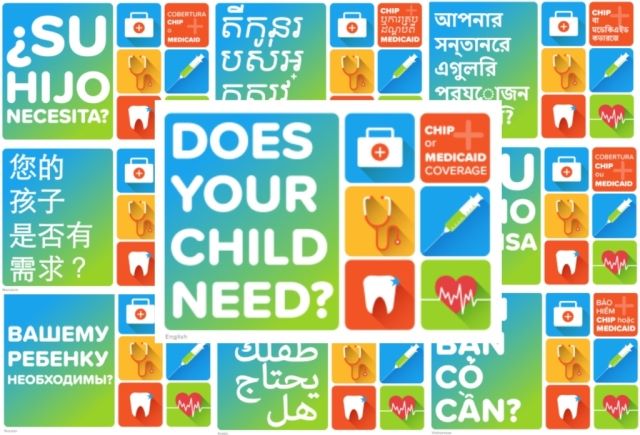 Find important information in multiple languages for children and families about how to apply for Medicaid and CHIP for free over the phone - and where immigrant families can find safe health care - at pccy.org/covid (click on Health Resources).