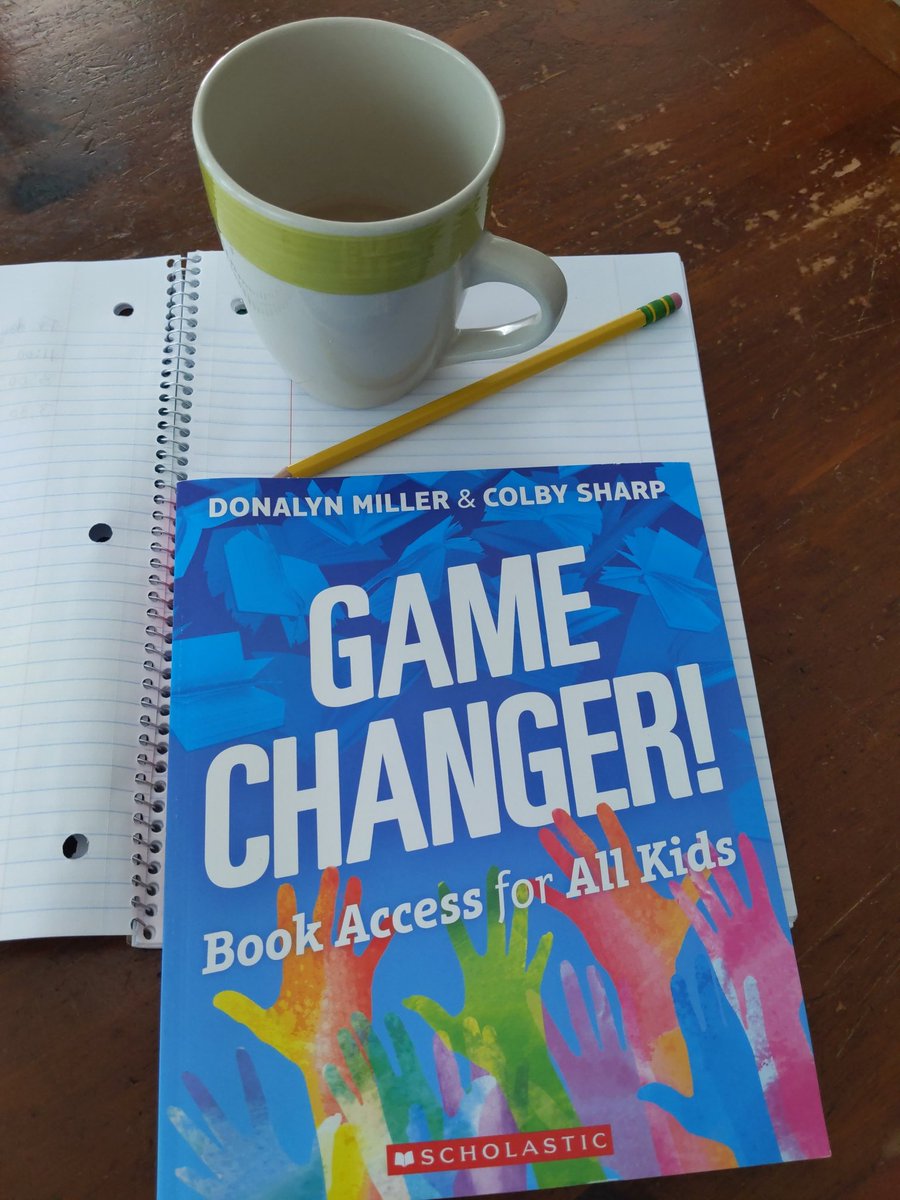 Ready to be inspired by <a href="/donalynbooks/">Donalyn Miller</a> and <a href="/colbysharp/">Colby Sharp</a> as I work to increase book access and a love of reading for my <a href="/WBeachSchool/">WBeachSchool</a> library learners. <a href="/bergincolleen/">Colleen Bergin</a> <a href="/jeannietimken/">JT</a>