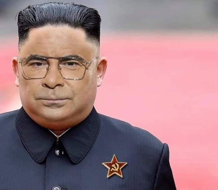 oretanium1's tweet photo. Desde aquí quiero denunciar a Kim Jor Jar, dictador comunista bolivariano salvameriano, por la campaña de acoso y derribo a la Egpaña q madruga. https://t.co/LgxhG3F0hl