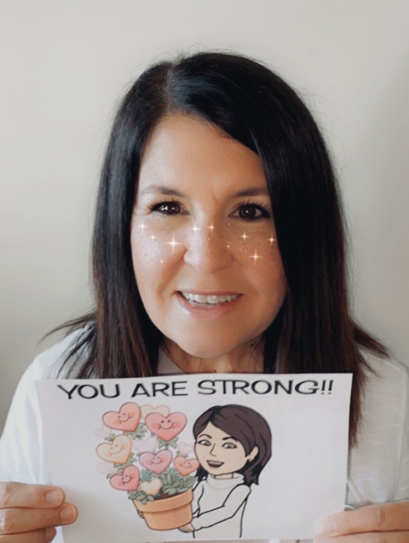 MHS Staff shoutouts: Mrs Robbins knows our kids are strong enough for this moment!