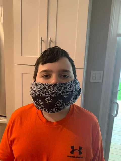 koz_mrs's tweet photo. "Sew" proud of all my students and their great work last week!!😷#sewingisaskillnotahobby #handsewnmasks #facsoflife https://t.co/QsvcN3ZvGt