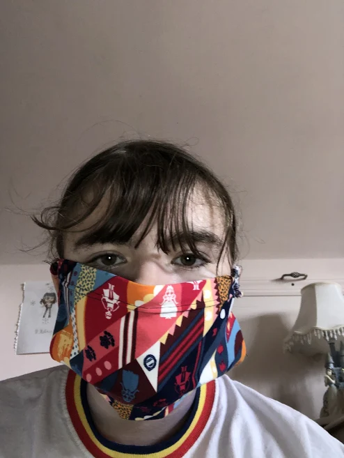 koz_mrs's tweet photo. "Sew" proud of all my students and their great work last week!!😷#sewingisaskillnotahobby #handsewnmasks #facsoflife https://t.co/QsvcN3ZvGt