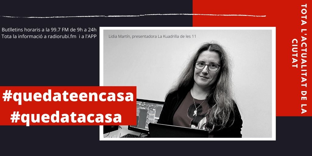 Bona nit! Trobem a faltar sortir, però també viure el cinema i el teatre a les sales, anar a concerts, visitar museus, sopar fora... 
Ànims! Cada dia falta menys per tornar-ho a fer. 
Mentrestant #quedatAcasa #QuédateEnCasa 
Tornarem a fer #cultura, #rubicity! 🎬🎭🤹‍♂️🎨🎤🎹🎷