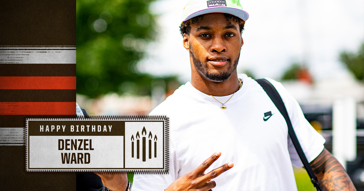Browns's tweet photo. 🥳 RT to wish @denzelward a Happy Birthday! 🥳 https://t.co/djqenT4taQ
