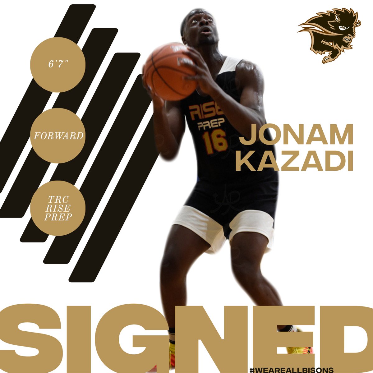 umbisons's tweet photo. A big addition to @bisonsmbb today, as @stpauls alum Jonam Kazadi joins the Herd.

🔗 https://t.co/QM98q5rqxF
#WeAreAllBisons https://t.co/0arRmJJGOV