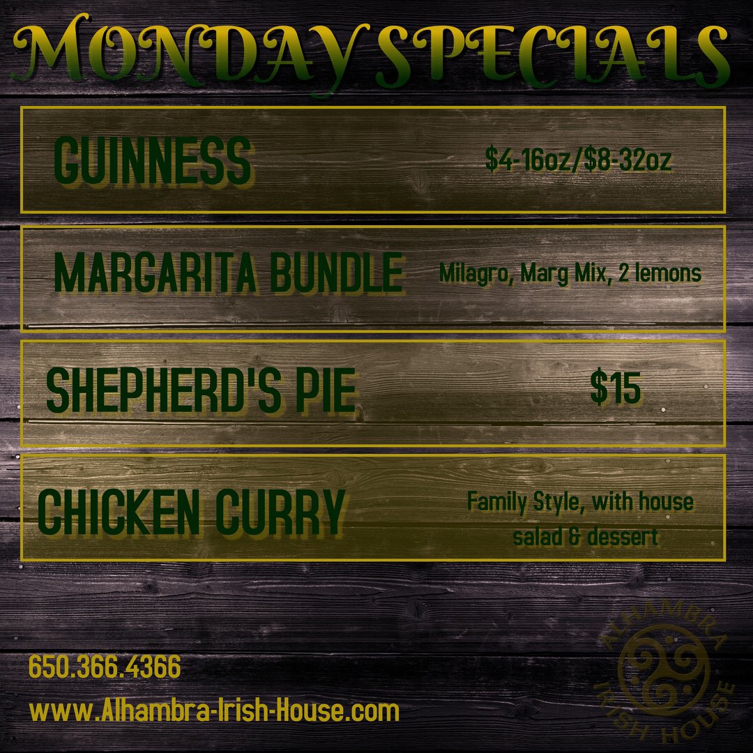 Alhambra Irish House tweet media