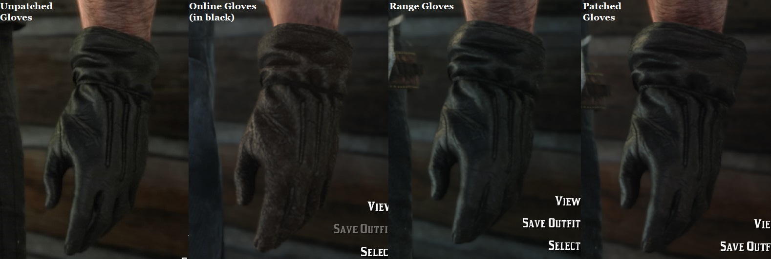 Dorade Devant Sapeur pompier rdr2 range gloves Les colons département