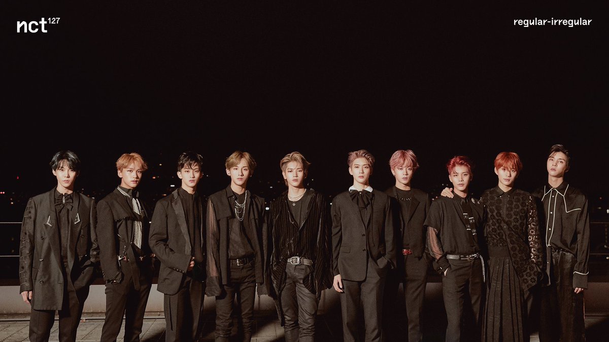 nct 127’s 1st album - regular-irregular- jungwoo was introduced as an nct 127 member on september 17, 2018- he had his debut stage on october 8th, 2018 in jimmy kimmel live- his debut stage in south korea was on october 12th, 2018 in music bank