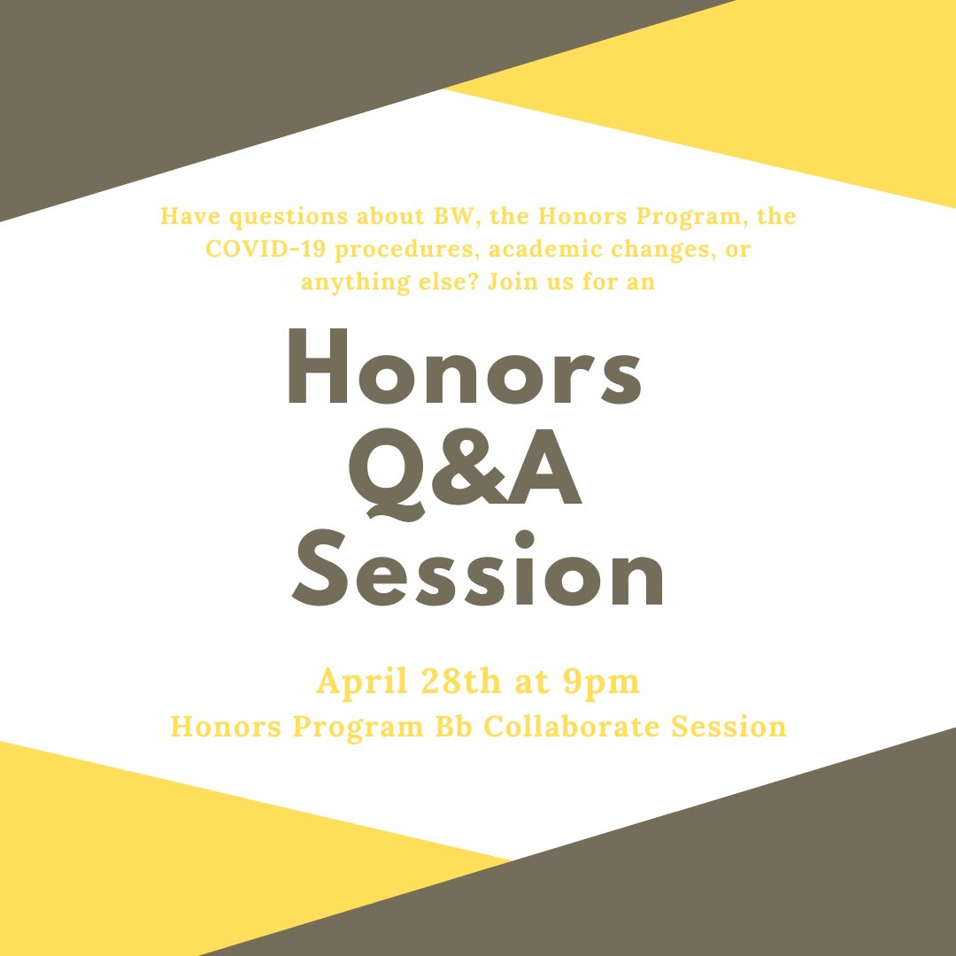BWHonors's tweet photo. Join us again tomorrow! Check Bb for notes from this morning’s session ⭐️ https://t.co/XLjLA6nmXl