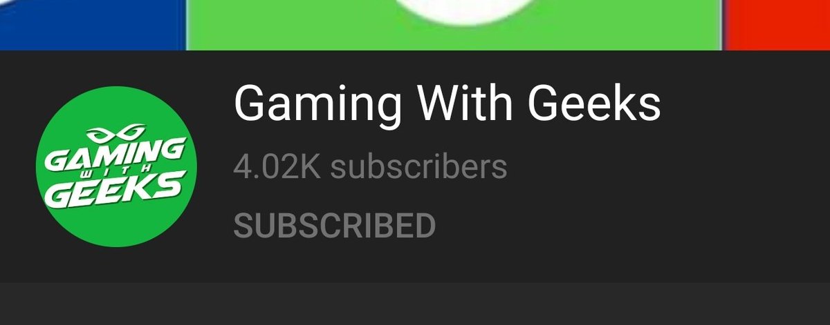 DDayCobra's tweet photo. 4K subs on #GamingWithGeeks!
Thank you everyone 🙏 https://t.co/FEpoqWEhPj