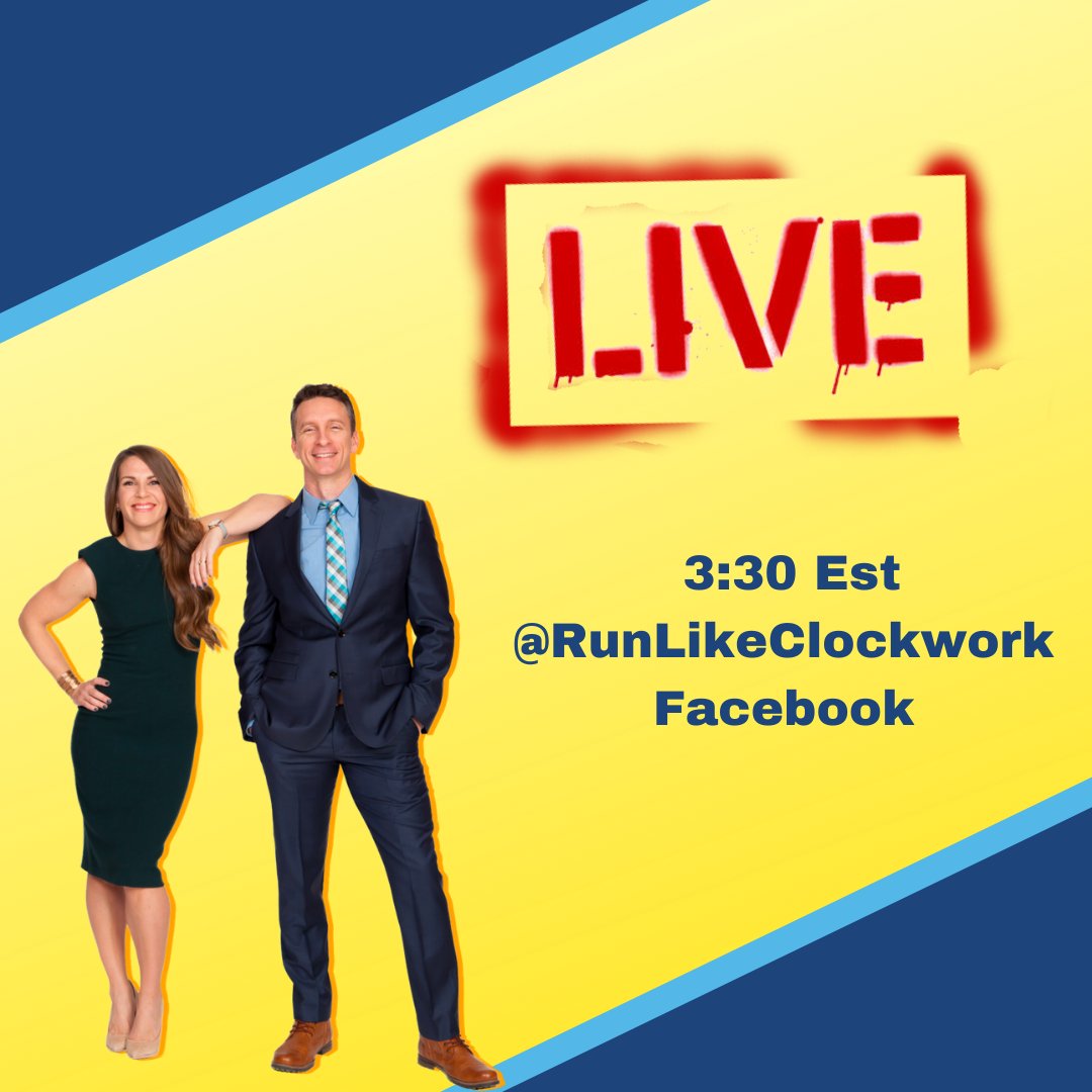 MikeMichalowicz's tweet image. Join @adriennedorison and I at 3:30 Est for a LIVE #FixThisNext party on Facebook HERE --&amp;gt; facebook.com/runlikeclockwo…