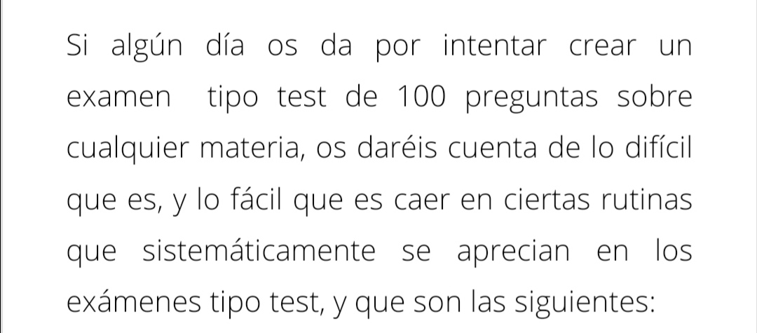 MetodoSimio's tweet photo. @OfipolESP Llevamos mucho tiempo analizando los patrones que se repiten en los examenes tipo test de casi todas las oposiciones de España (no solo PN), lo que ustedes llaman "rutinas" y que como decís hasta el Tribunal tuvo que emitir una nota interna porque había una "rutina" sistemática. https://t.co/HbYUEUD4UO