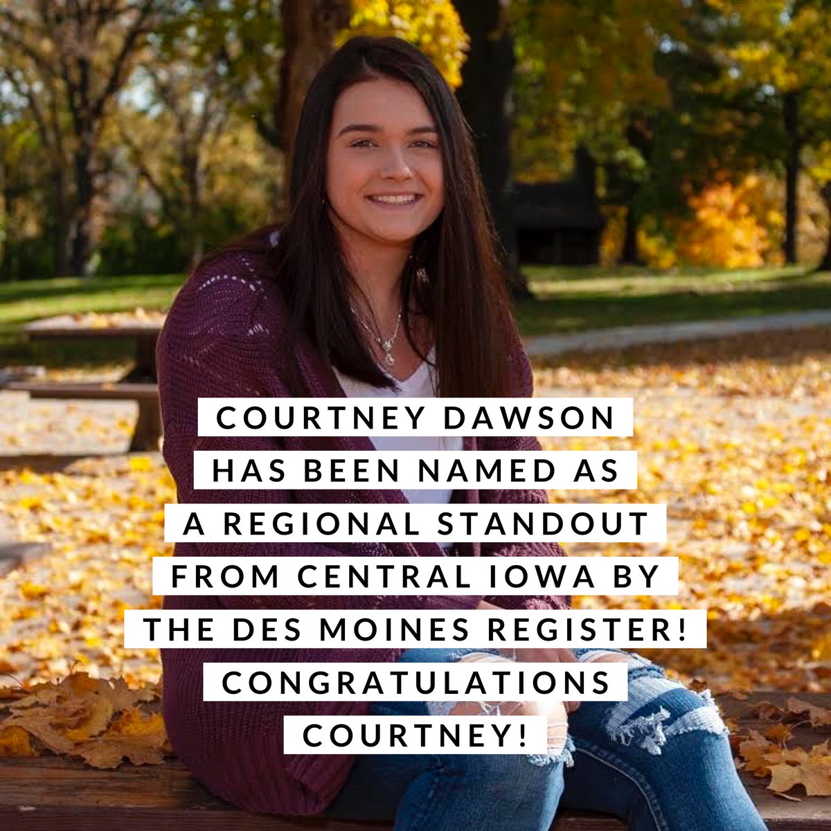 CardinalAD's tweet photo. Congratulations to Senior Courtney Dawson on all of your accomplishments!! Way to represent NHS we are proud of you. Go Cards! #ResPride #CardinalStrong Forever A Cardinal. https://t.co/YHvNsYot6d