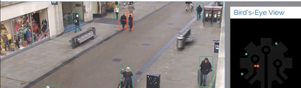 LoksunAI's tweet photo. Social Distancing Identifier connecting time city public cctv cameras. #SmartCity #ktrtrs #TelanganaFightsCorona #Narendermodi https://t.co/ZvL8qLR3Zg