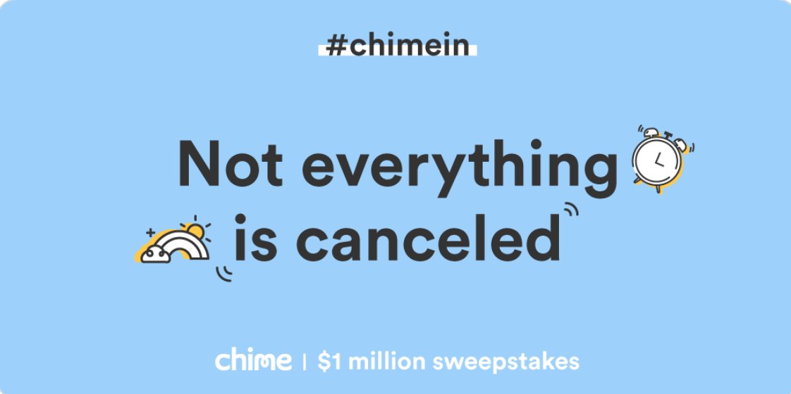 YoutuberMissCel's tweet photo. I'm #ChimeIn  for the #Chimesweeps . Thanks @Chime https://t.co/qqR46b80N9