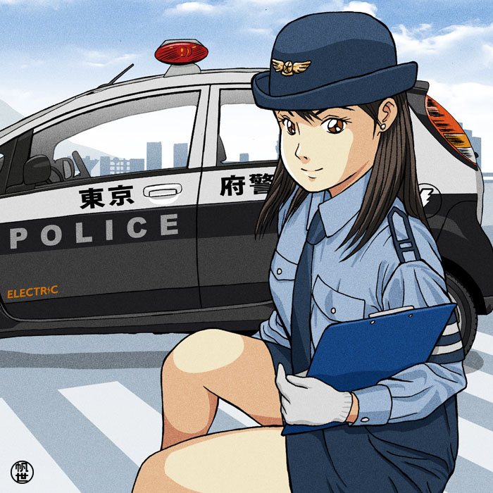 Pepegr Phix Commissions Closed An Old Piece From 16 April 27th Is Female Police Officer S Day In Japan 婦人警官記念日 交番の 日 T Co Vxqruohkn4 Twitter