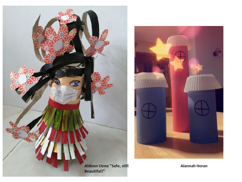 Well done to everyone who entered our Art challenge, I hope you enjoyed getting creative. Special thanks to Ms. Ueno for organising this. Lots more entries to be posted over the coming days. See student emails for the next challenge.