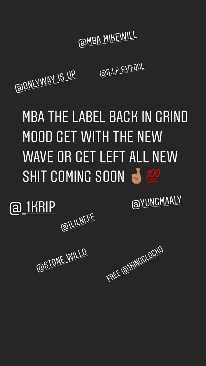 MBADaLabel_'s tweet photo. Beast Mood 🦍💯 https://t.co/Ba594lkyq9