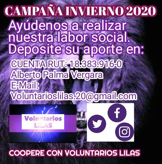 VoluntariosLil1's tweet photo. Campaña invierno... su aporte ayudara a muchos!!! https://t.co/k20MyojlGS