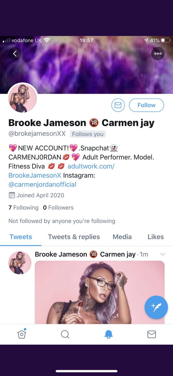 Brooke Jameson 🔞 on Twitter: "FAKE ACCOUNT!!!! PLEASE REPORT!!!!…