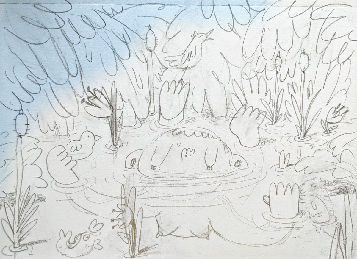 MisiaClive's tweet image. 💦🌿🌺🐟Pond Swimming🐸🌷🐦🌾