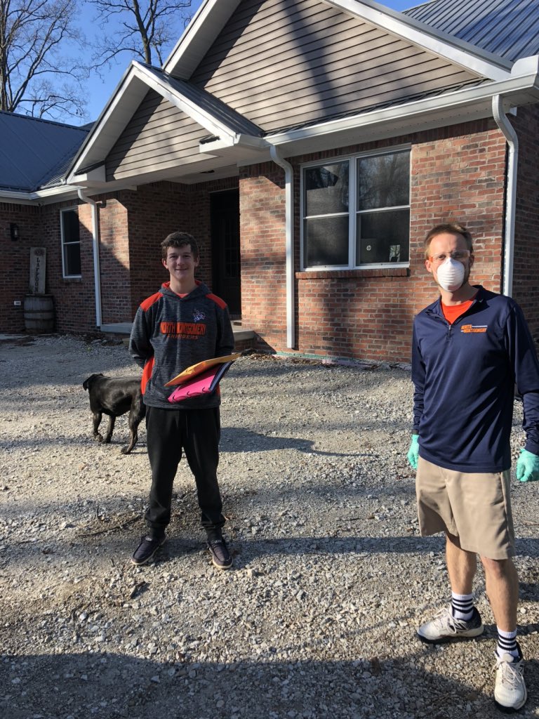 NMHSinfo's tweet photo. It was great to see our students today as we made assignment deliveries! #EmbraceTheMoment #DefineTheMoment https://t.co/KveM7rmztL