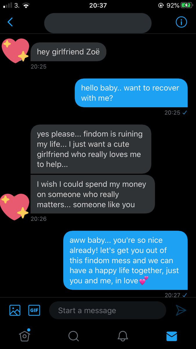 GirlfriendZoe's tweet photo. 💕RT GAME💕

He wants to treat me instead of the mean dommes he’s used to, isn’t he sweet!

1/2/1 
3 comments
1 hour 

Let’s show him how good having a Real Girlfriend can really be! 😊💸

Findom scam ripoff debt wallet loser finsub https://t.co/K90ytIypKR