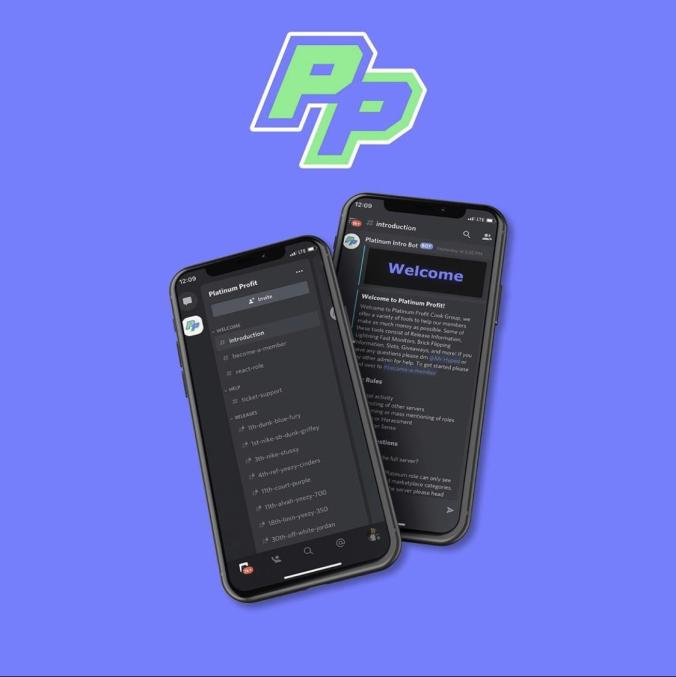 HypedAco's tweet photo. Beta Period is almost upon us in Platinum Profit, Join the server to be one of the lucky beta testers and get 25 percent off once we go paid. https://t.co/5aJt6Pjo00 https://t.co/2iSkfA5hXf