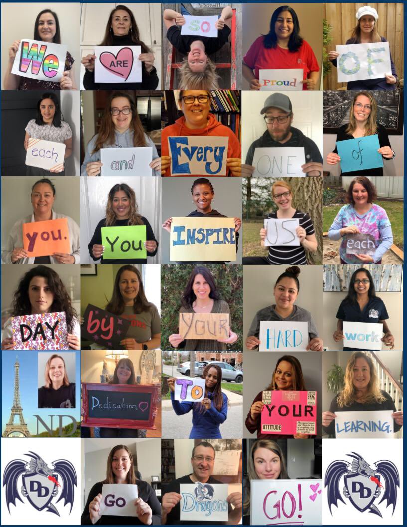 Dear Dragons, your teachers have a special message to share with you.  #StaySafe <a href="/shawn_sabourin/">S Sabourin</a> <a href="/PeelSchools/">Peel District School Board</a> <a href="/mccutcheonpeel/">Matt McCutcheon</a> <a href="/Schoet/">Sarah Schoettler</a>