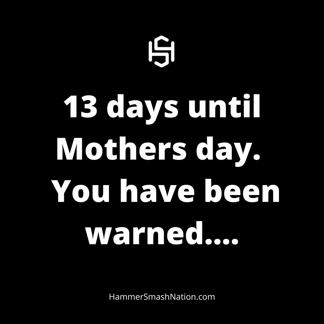 hsmashnation's tweet image. Remember, with the delays in online orders you could already be in trouble.  
.
.
.
.
.
.
.
.
#hammersmash #singleparentsupport #awesomeshirts