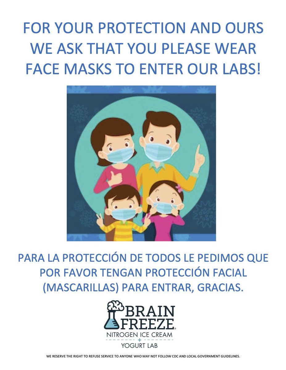 BrainFreezeLab's tweet image. In-Store Pick Up Experience Update #COVID-19