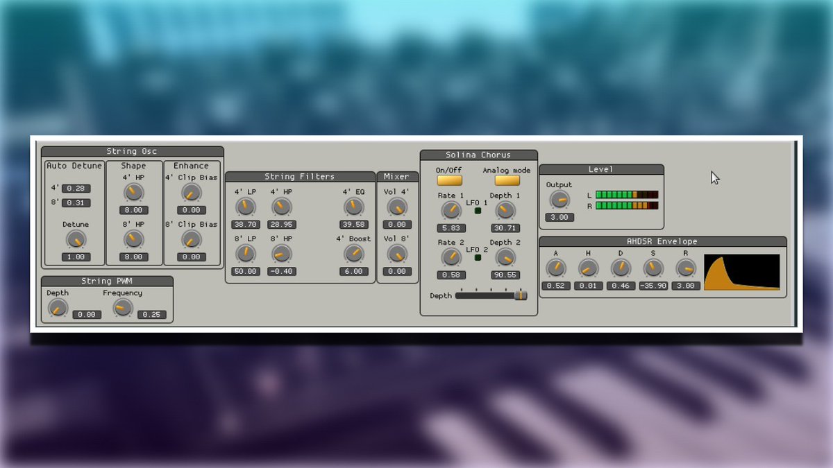 audioonlinux's tweet image. STRING MACHINE  ,  sintetizador analogico digital  , free para Linux !

bit.ly/2ztwaiK

#synth #linux #vst #musicproduction
