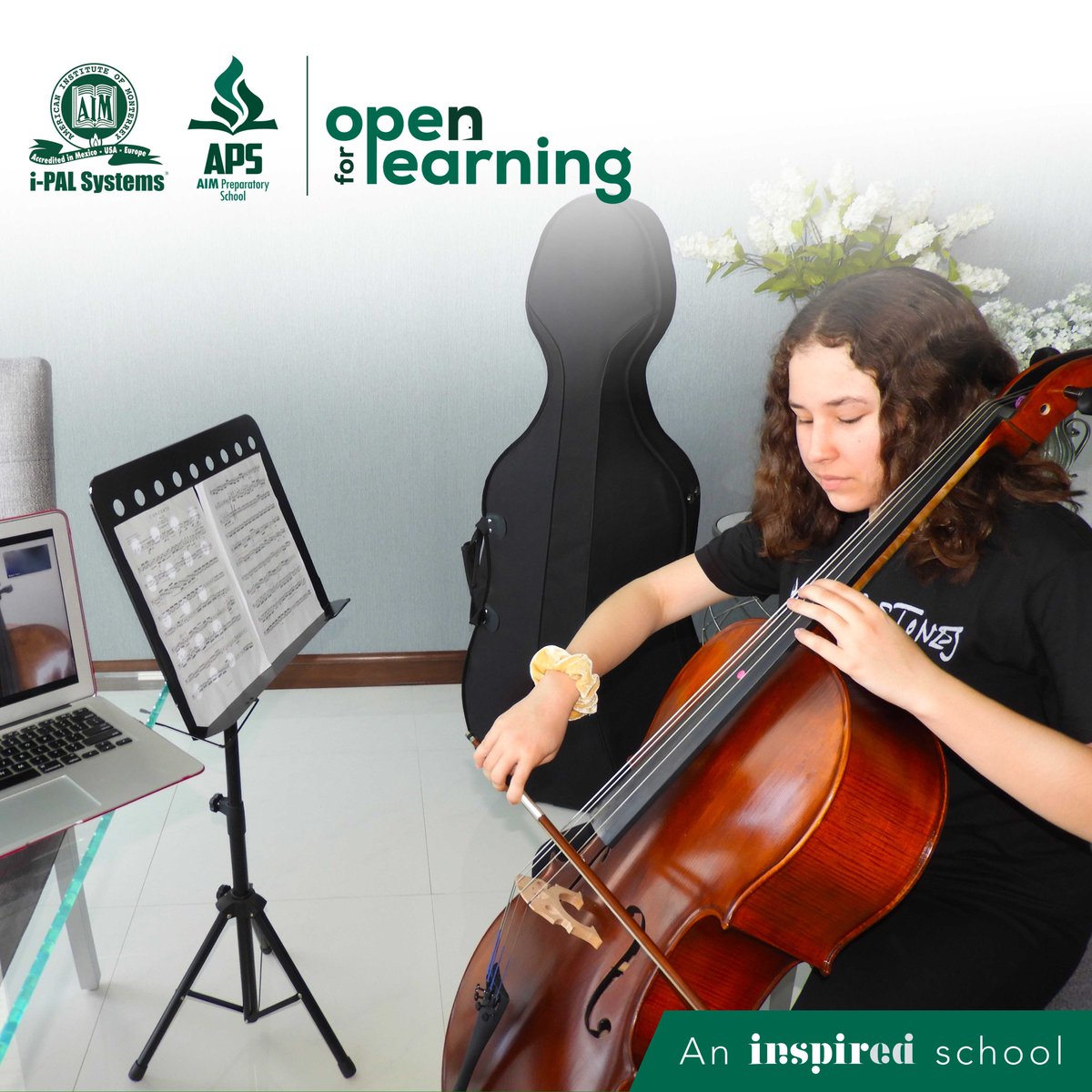AIM_Social's tweet photo. Our AIM virtual school is open for learning. We offer live lessons, virtual meetings and easy enrolment. Join us today! #ProudToBeAIM #OpenForLearning #ProudlyAPS #VirtualSchool https://t.co/l60WjctNIo