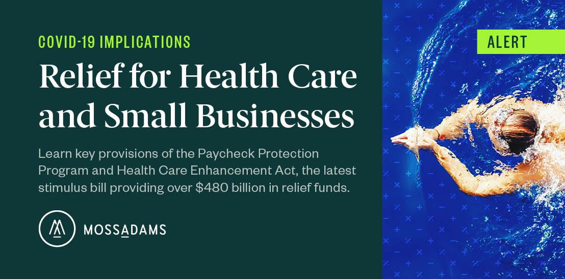 Learn key provisions of the latest stimulus bill providing additional COVID-19 funds to the Paycheck Protection Program and health care organizations. ow.ly/yb0650zpZxV