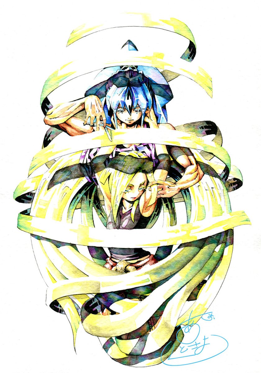 #うるせえ俺は神絵師だフォローしろ 

髪・漫画師なんですよ? 