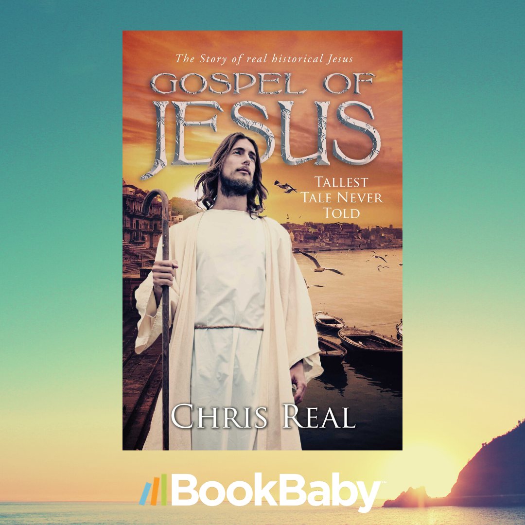 Chris Real's bold new work of historical fiction follows the life of Jesus Christ – from birth in Bethlehem till his death at a ripe old age of eighty in Kashmir!
bit.ly/2VGrw9I

#HistoricalFiction #NewRelease #SupportIndieAuthors #christianbookstagram #amreading